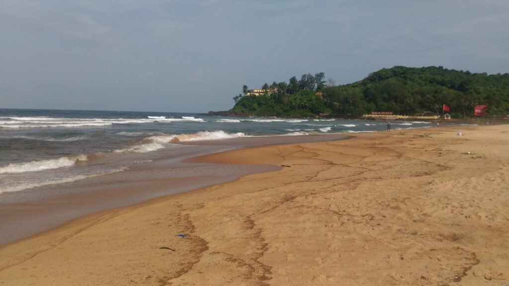 a click view of Palolem Beach.as a paradise of south goa beaches.