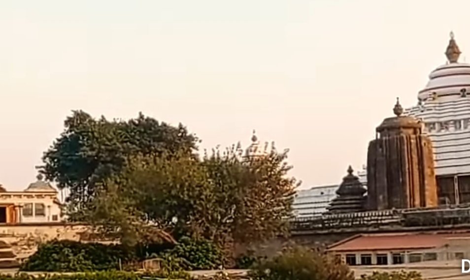 a side view of Jagannath mandir Puri