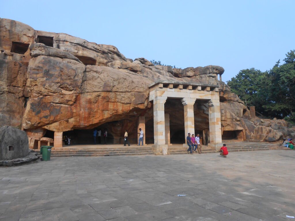 Entery of udaygiri cave in Bhubaneswar tour packages