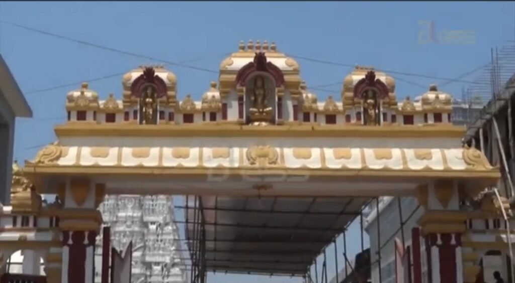 top view of Padmavathi temple